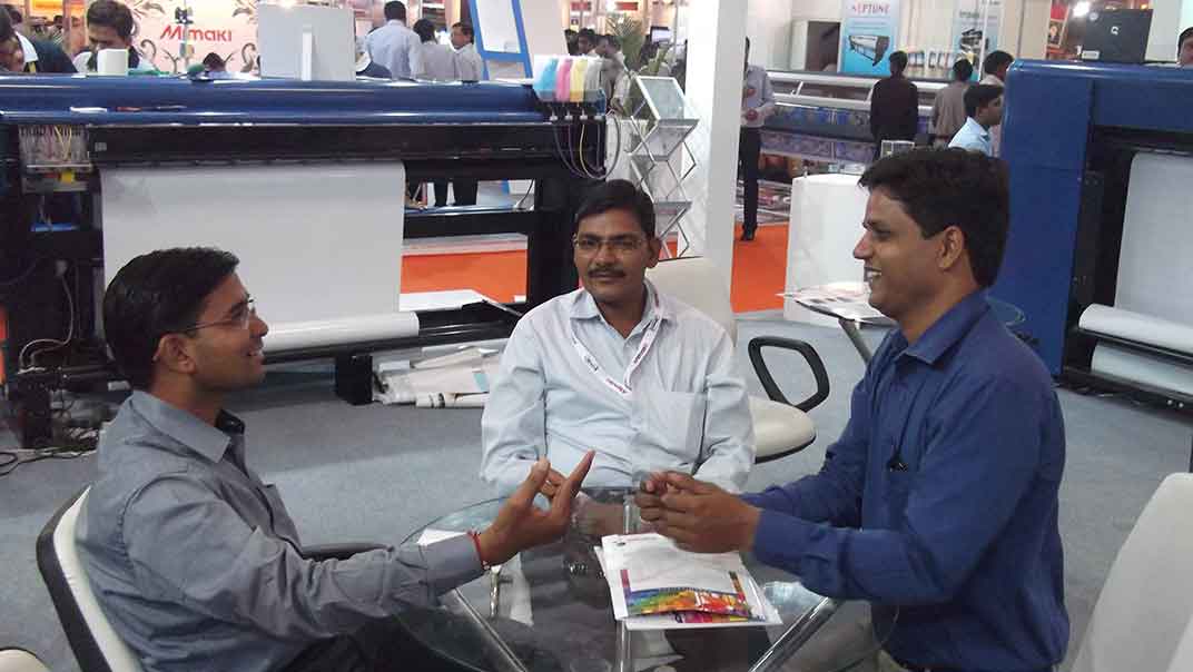 delhi exhibition 10- Economical Flex Printing Machine